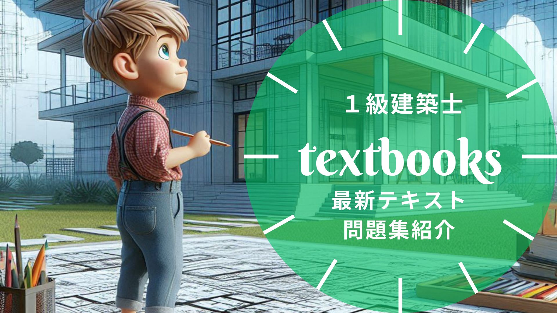2025年最新】一級建築士おすすめテキスト・問題集を一挙に紹介