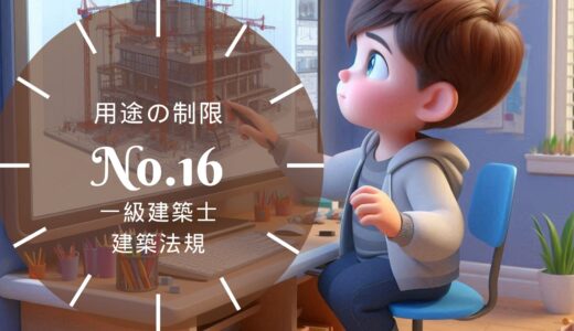 一級建築士 建築法規【用途の制限】法別表第2・兼用住宅・附属車庫・2つの用途地域・法第51条の要点と過去問10年分※完全無料