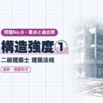 法規 No.6【構造強度① 図形・図面形式】木造の軸組の長さ（壁量計算）