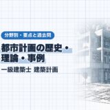 都市計画の歴史・ 理論・事例|一級建築士 建築計画|分野別・要点と過去問(資格教材キング)