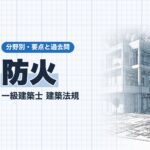 法規【防火】耐火建築物等・防火区画・界壁・防火壁