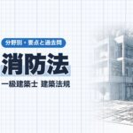 法規【消防法】特定防火対象物・屋内消火栓設備・スプリンクラー設備・連結送水管などの設置基準
