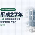 適判 一級 平成27年 過去問