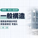 一般構造|建築基準適合判定 資格者検定 考査A|分野別・要点と過去問(資格教材キング)